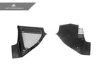 Kies-Motorsports AutoTecknic USA AutoTecknic Dry Carbon Engine Cowl Panel Trim Set - F97 X3M | F98 X4M