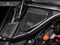 Kies-Motorsports AutoTecknic USA AutoTecknic Dry Carbon Engine Cowl Panel Trim Set - F97 X3M | F98 X4M