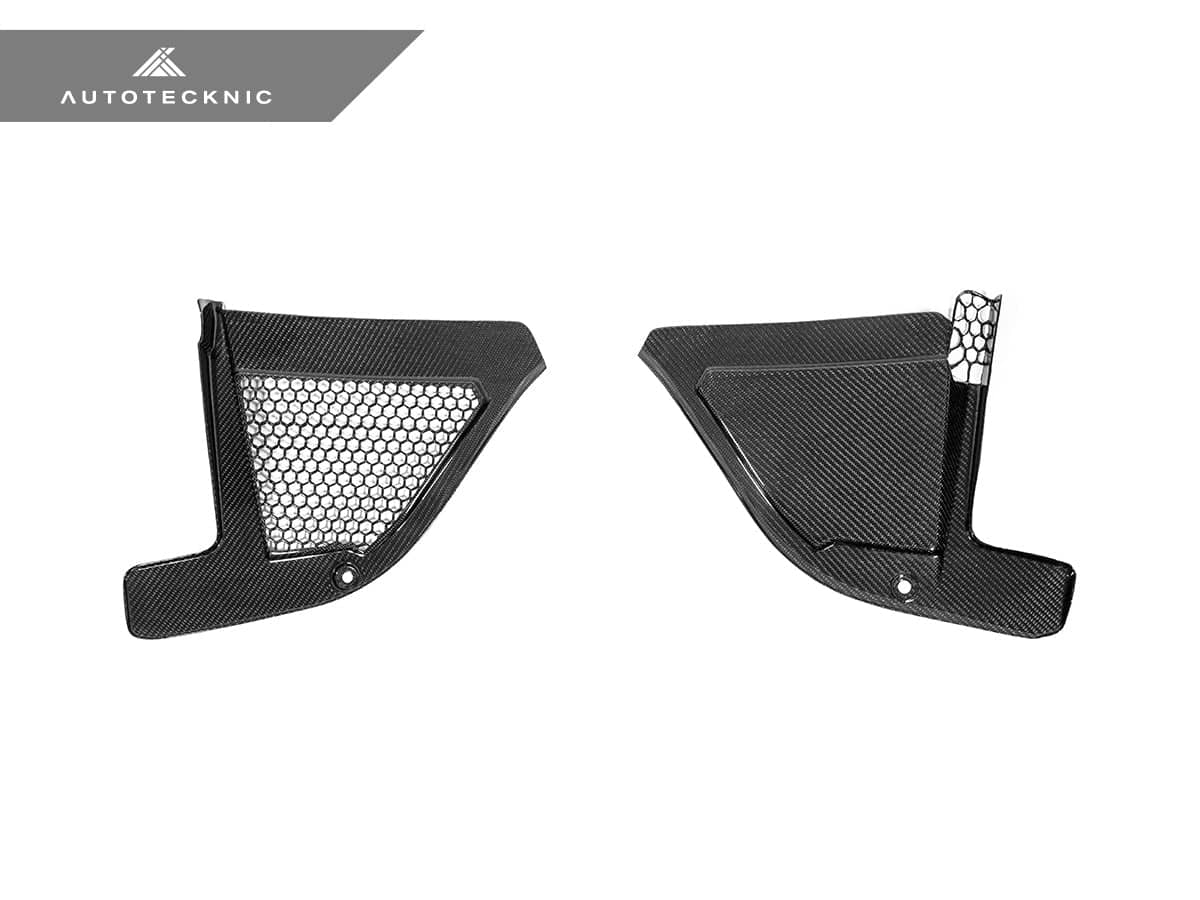 Kies-Motorsports AutoTecknic USA AutoTecknic Dry Carbon Engine Cowl Panel Trim Set - G05 X5 | G06 X6 | G07 X7