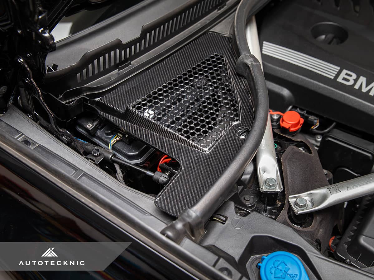 Kies-Motorsports AutoTecknic USA AutoTecknic Dry Carbon Engine Cowl Panel Trim Set - G05 X5 | G06 X6 | G07 X7