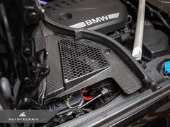 Kies-Motorsports AutoTecknic USA AutoTecknic Dry Carbon Engine Cowl Panel Trim Set - G05 X5 | G06 X6 | G07 X7