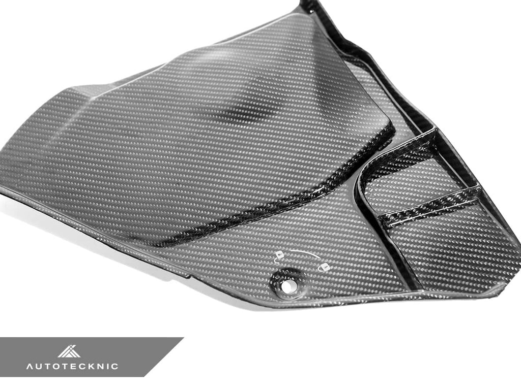 Kies-Motorsports AutoTecknic USA AutoTecknic Dry Carbon Engine Cowl Panel Trim Set - G29 Z4 Gloss Finish / G29 Z4 / Left Hand Drive