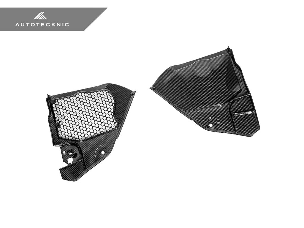 Kies-Motorsports AutoTecknic USA AutoTecknic Dry Carbon Engine Cowl Panel Trim Set - G29 Z4 Gloss Finish / G29 Z4 / Left Hand Drive