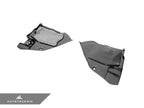 Kies-Motorsports AutoTecknic USA AutoTecknic Dry Carbon Engine Cowl Panel Trim Set - G29 Z4 Gloss Finish / G29 Z4 / Left Hand Drive