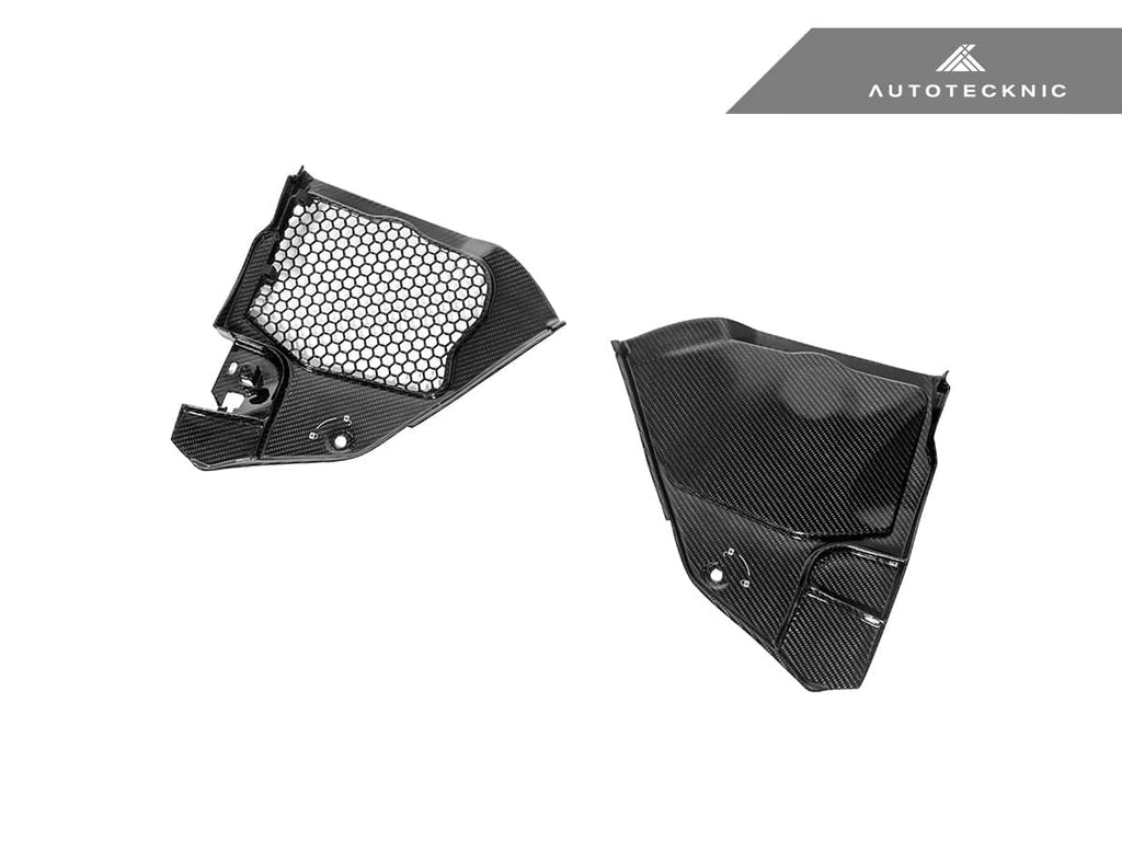 Kies-Motorsports AutoTecknic USA AutoTecknic Dry Carbon Engine Cowl Panel Trim Set - G29 Z4 Gloss Finish / G29 Z4 / Left Hand Drive