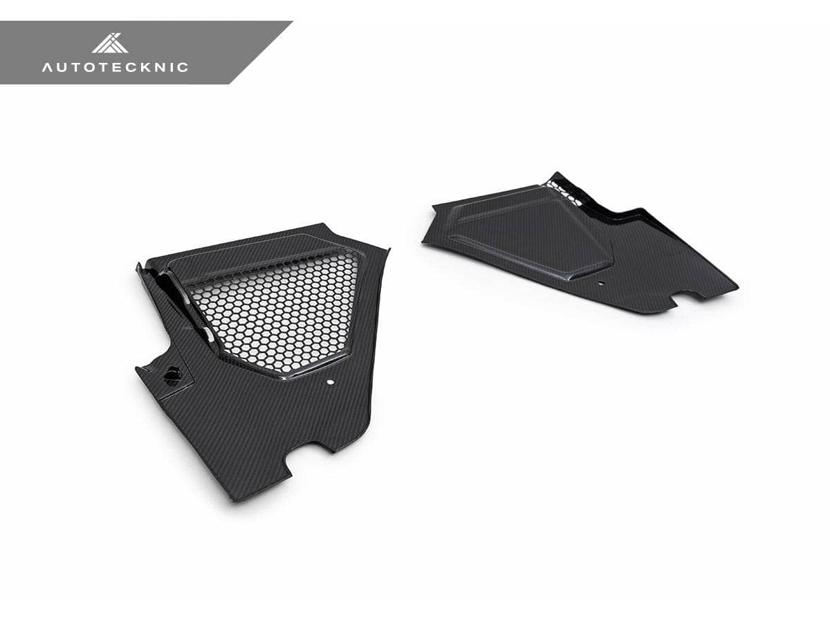 Kies-Motorsports AutoTecknic USA AutoTecknic Dry Carbon Engine Cowl Panel Trim Set - G42 M240I | G20 M340I