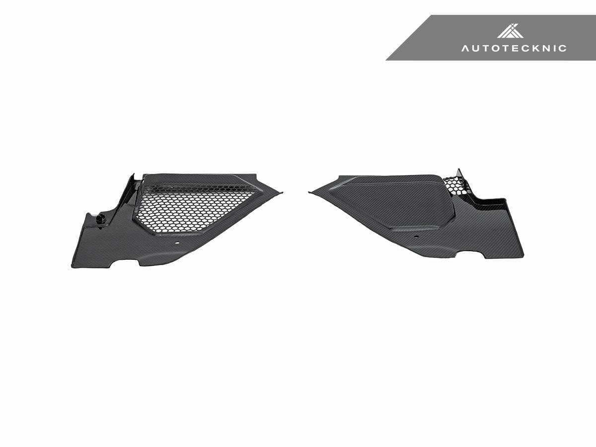 Kies-Motorsports AutoTecknic USA AutoTecknic Dry Carbon Engine Cowl Panel Trim Set - G42 M240I | G20 M340I Main image
