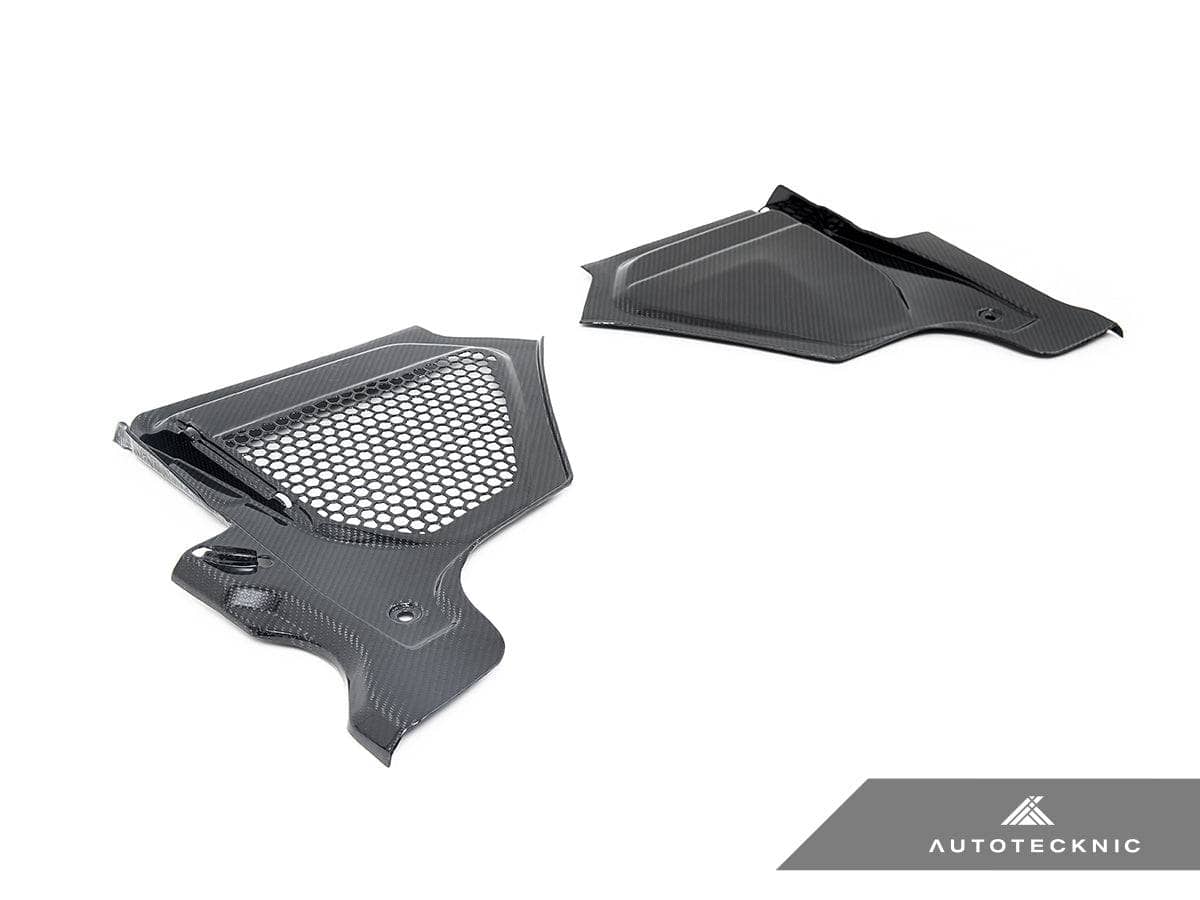Kies-Motorsports AutoTecknic USA AutoTecknic Dry Carbon Engine Cowl Panel Trim Set - G87 M2 | G80 M3 | G82/ G83 M4