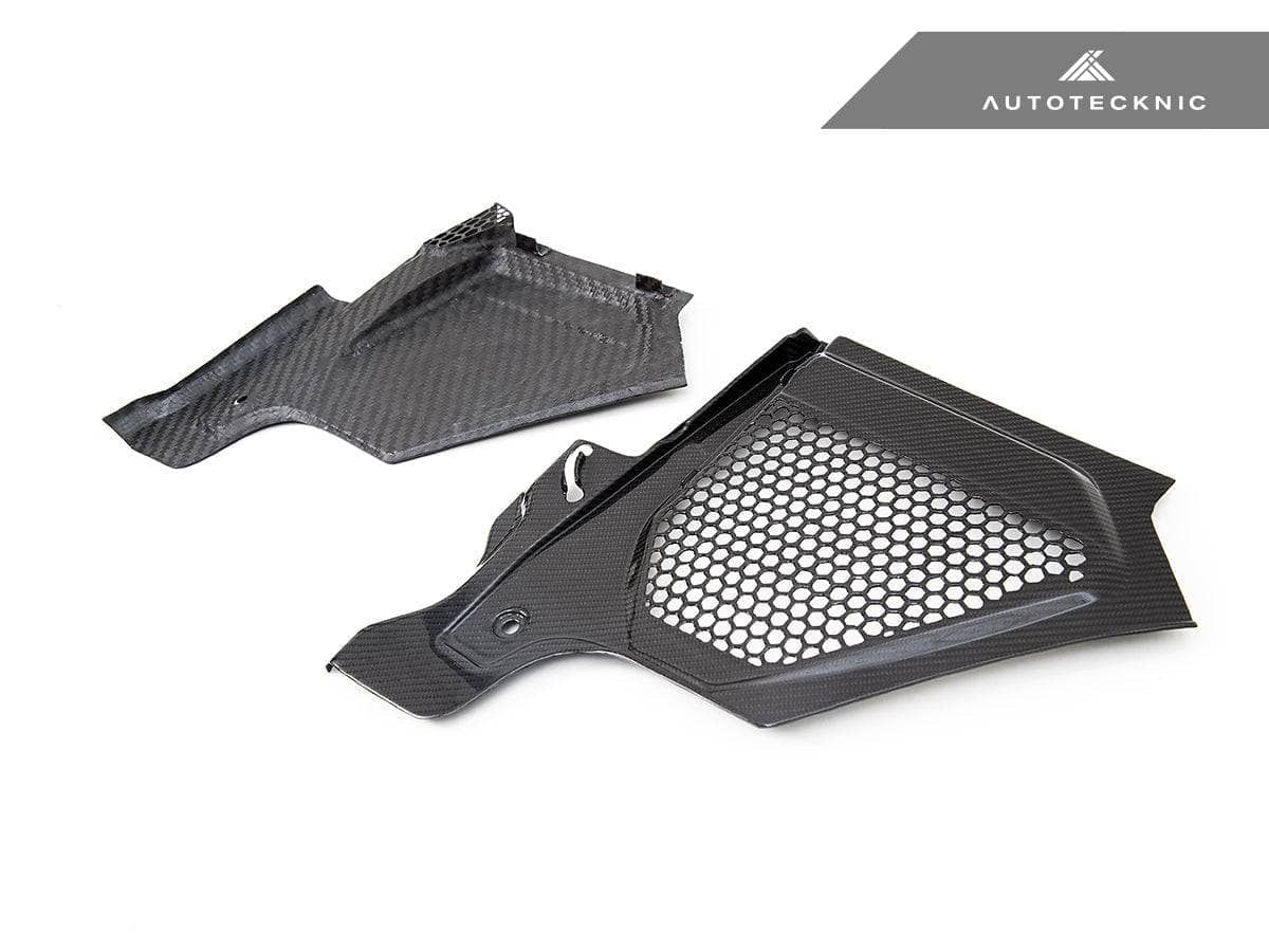 Kies-Motorsports AutoTecknic USA AutoTecknic Dry Carbon Engine Cowl Panel Trim Set - G87 M2 | G80 M3 | G82/ G83 M4