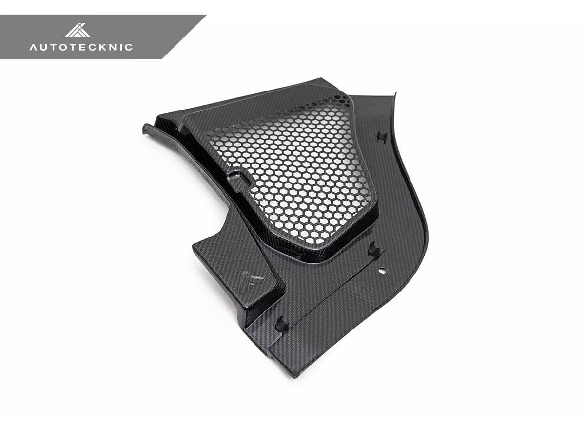 Kies-Motorsports AutoTecknic USA AutoTecknic Dry Carbon Engine Cowl Panel Trim Set - G90/ G99 M5