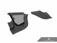 Kies-Motorsports AutoTecknic USA AutoTecknic Dry Carbon Engine Cowl Panel Trim Set - G90/ G99 M5
