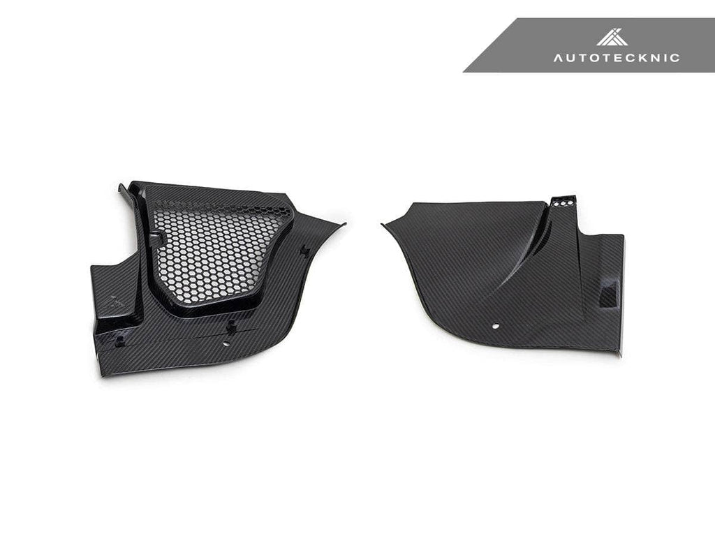 Kies-Motorsports AutoTecknic USA AutoTecknic Dry Carbon Engine Cowl Panel Trim Set - G90/ G99 M5