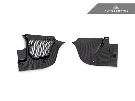 Kies-Motorsports AutoTecknic USA AutoTecknic Dry Carbon Engine Cowl Panel Trim Set - G90/ G99 M5