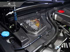 Kies-Motorsports AutoTecknic USA AutoTecknic Dry Carbon Engine Cowl Panel Trim Set - G90/ G99 M5 Satin Finish / G90 M5 Sedan / Left Hand Drive