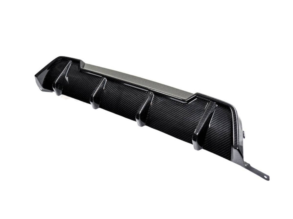 Kies-Motorsports AutoTecknic USA AutoTecknic Dry Carbon Extended-Fin Competition Rear Diffuser - BMW G20 3-Series