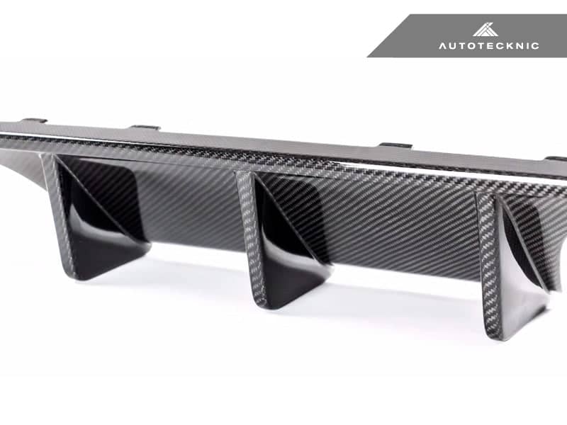 Kies-Motorsports AutoTecknic USA AutoTecknic Dry Carbon Extended-Fin Competition Rear Diffuser - F80 M3 | F82/ F83 M4