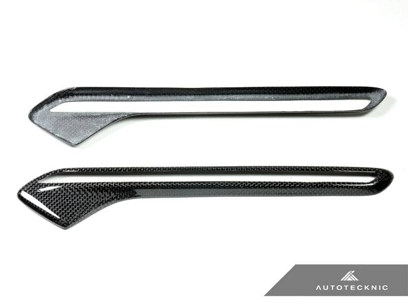 Kies-Motorsports AutoTecknic USA AutoTecknic Dry Carbon Fender Light Trim Set - F06 M6 Gran-Coupe | F12 M6 Cabrio | F13 M6 Coupe