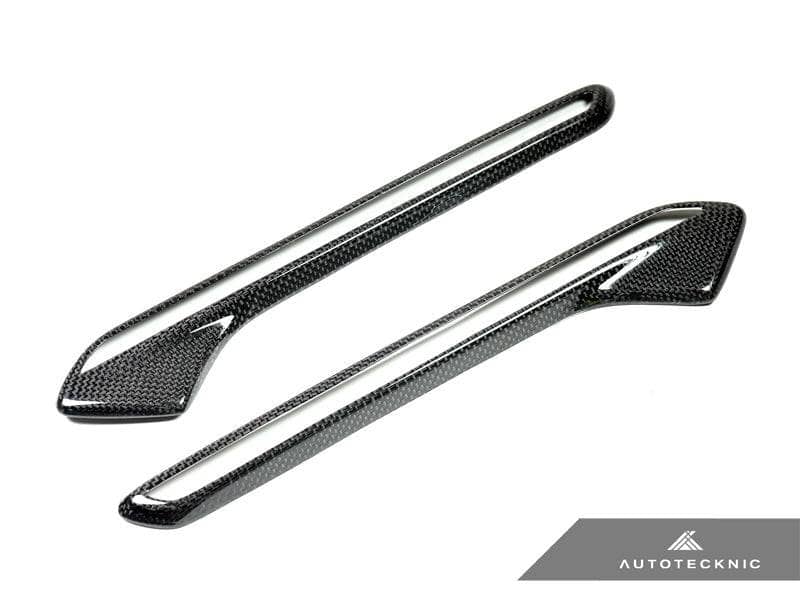 Kies-Motorsports AutoTecknic USA AutoTecknic Dry Carbon Fender Light Trim Set - F06 M6 Gran-Coupe | F12 M6 Cabrio | F13 M6 Coupe