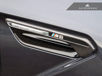 Kies-Motorsports AutoTecknic USA AutoTecknic Dry Carbon Fender Light Trim Set - F06 M6 Gran-Coupe | F12 M6 Cabrio | F13 M6 Coupe