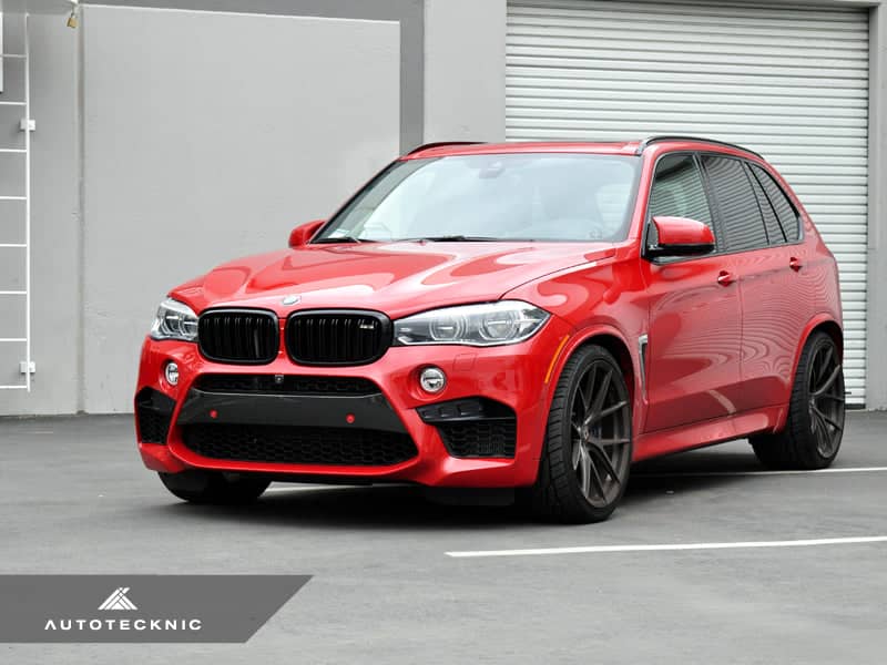 Kies-Motorsports AutoTecknic USA AutoTecknic Dry Carbon Fiber Bumper Trim - F85 X5M | F86 X6M