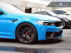 Kies-Motorsports AutoTecknic USA AutoTecknic Dry Carbon Fiber Center Front Lip - F90 M5 | F90 M5 Competition Pre-LCI