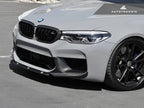 Kies-Motorsports AutoTecknic USA AutoTecknic Dry Carbon Fiber Center Front Lip - F90 M5 | F90 M5 Competition Pre-LCI