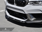 Kies-Motorsports AutoTecknic USA AutoTecknic Dry Carbon Fiber Center Front Lip - F90 M5 | F90 M5 Competition Pre-LCI
