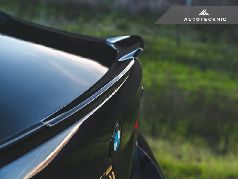 Kies-Motorsports AutoTecknic USA AutoTecknic Dry Carbon Fiber Competition Trunk Spoiler - F87 M2 | F22 2-Series