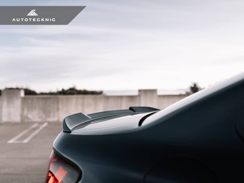 Kies-Motorsports AutoTecknic USA AutoTecknic Dry Carbon Fiber Competition Trunk Spoiler - F87 M2 | F22 2-Series