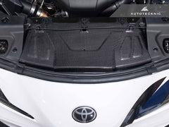Kies-Motorsports AutoTecknic USA AutoTecknic Dry Carbon Fiber Cooling Shroud - A90 Supra