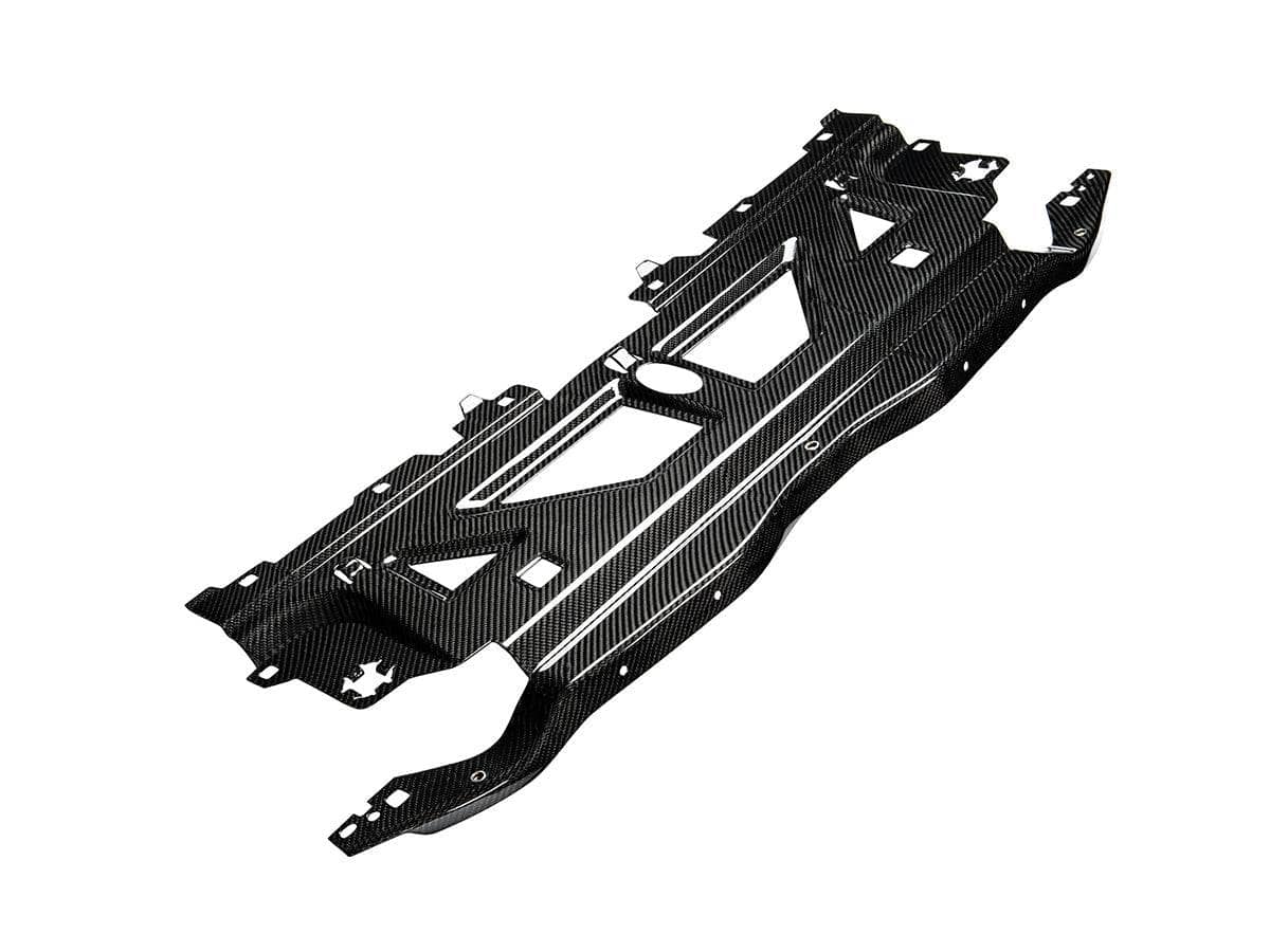 Kies-Motorsports AutoTecknic USA AutoTecknic Dry Carbon Fiber Cooling Shroud - BMW G87 M2