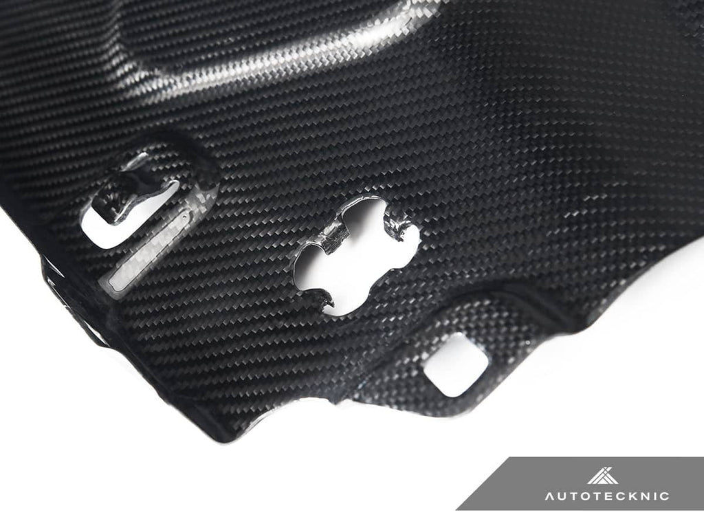 Kies-Motorsports AutoTecknic USA AutoTecknic Dry Carbon Fiber Cooling Shroud - F95 X5M | F96 X6M | G09 XM