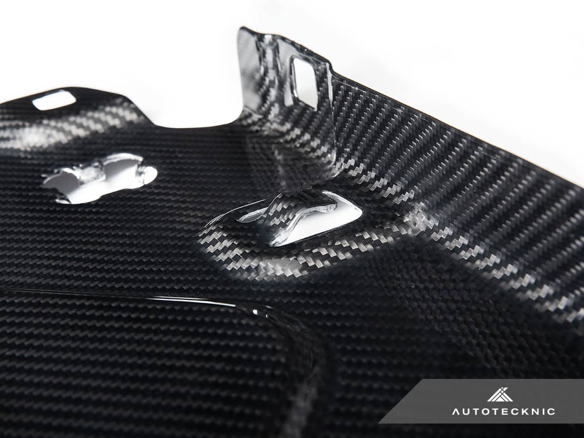 Kies-Motorsports AutoTecknic USA AutoTecknic Dry Carbon Fiber Cooling Shroud - F95 X5M | F96 X6M | G09 XM