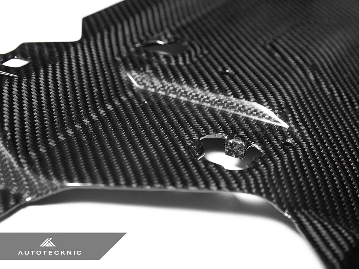 Kies-Motorsports AutoTecknic USA AutoTecknic Dry Carbon Fiber Cooling Shroud - G01 X3 | G02 X4
