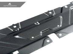Kies-Motorsports AutoTecknic USA AutoTecknic Dry Carbon Fiber Cooling Shroud - G42 2-Series