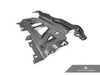 Kies-Motorsports AutoTecknic USA AutoTecknic Dry Carbon Fiber Cooling Shroud - G80 M3 | G82/ G83 M4