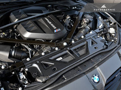 Kies-Motorsports AutoTecknic USA AutoTecknic Dry Carbon Fiber Cooling Shroud - G80 M3 | G82/ G83 M4