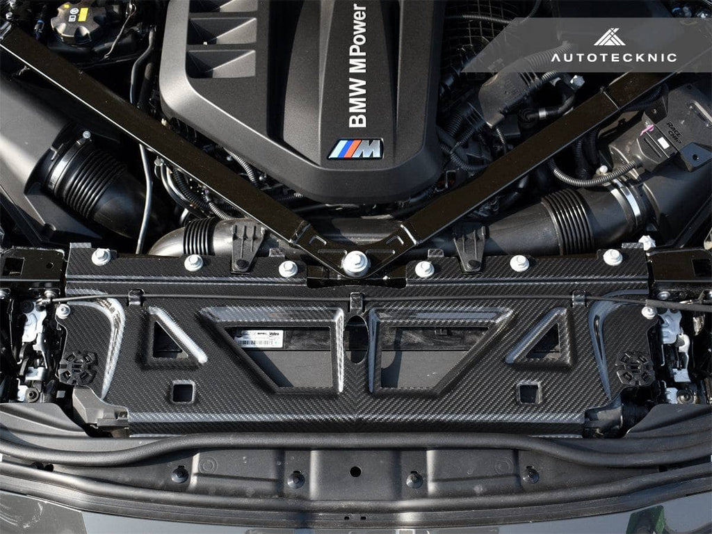 Kies-Motorsports AutoTecknic USA AutoTecknic Dry Carbon Fiber Cooling Shroud - G80 M3 | G82/ G83 M4