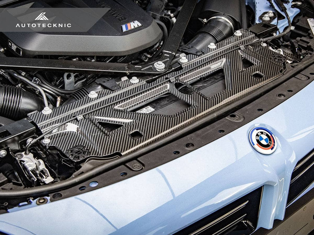Kies-Motorsports AutoTecknic USA AutoTecknic Dry Carbon Fiber Cooling Shroud - G87 M2