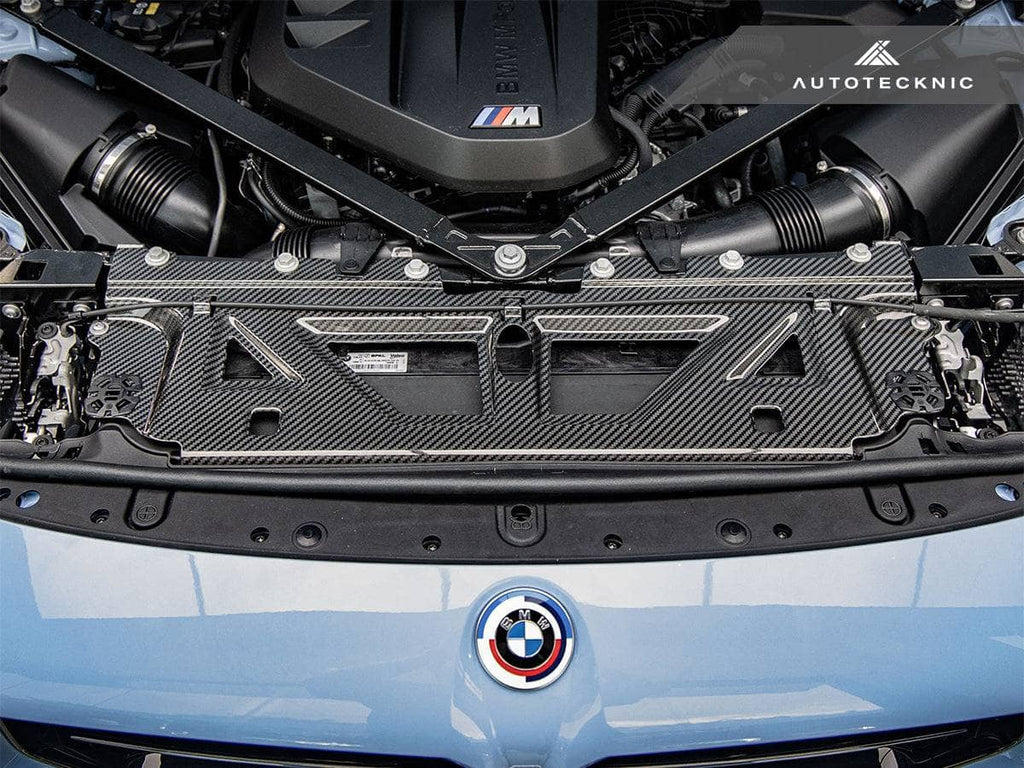 Kies-Motorsports AutoTecknic USA AutoTecknic Dry Carbon Fiber Cooling Shroud - G87 M2