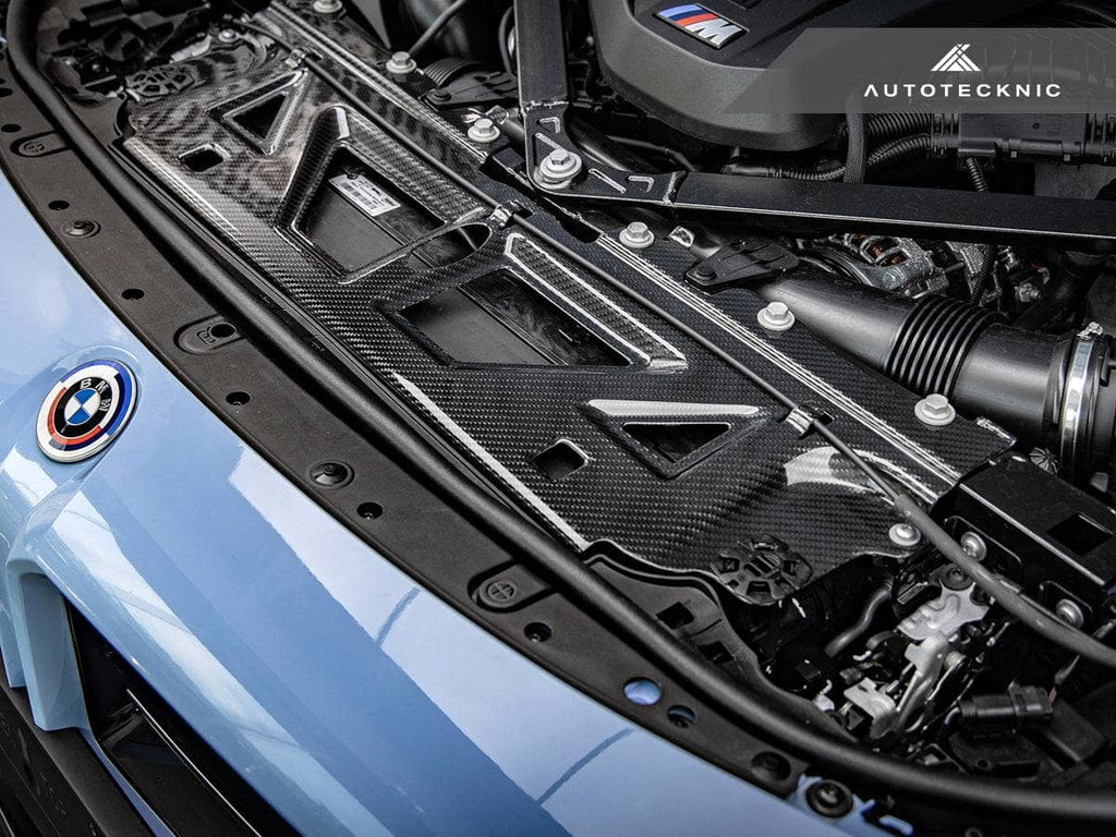 Kies-Motorsports AutoTecknic USA AutoTecknic Dry Carbon Fiber Cooling Shroud - G87 M2