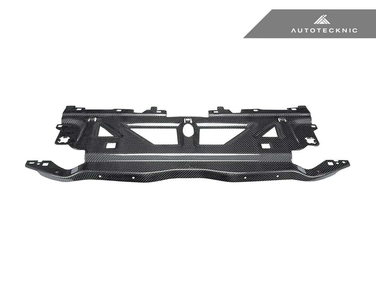 Kies-Motorsports AutoTecknic USA AutoTecknic Dry Carbon Fiber Cooling Shroud - G87 M2 Gloss Finish / G87 M2 / 3K Twill Weave