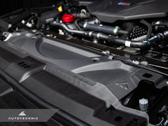 Kies-Motorsports AutoTecknic USA AutoTecknic Dry Carbon Fiber Crosslink Cooling Shroud - G90/ G99 M5