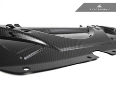 Kies-Motorsports AutoTecknic USA AutoTecknic Dry Carbon Fiber Crosslink Cooling Shroud - G90/ G99 M5