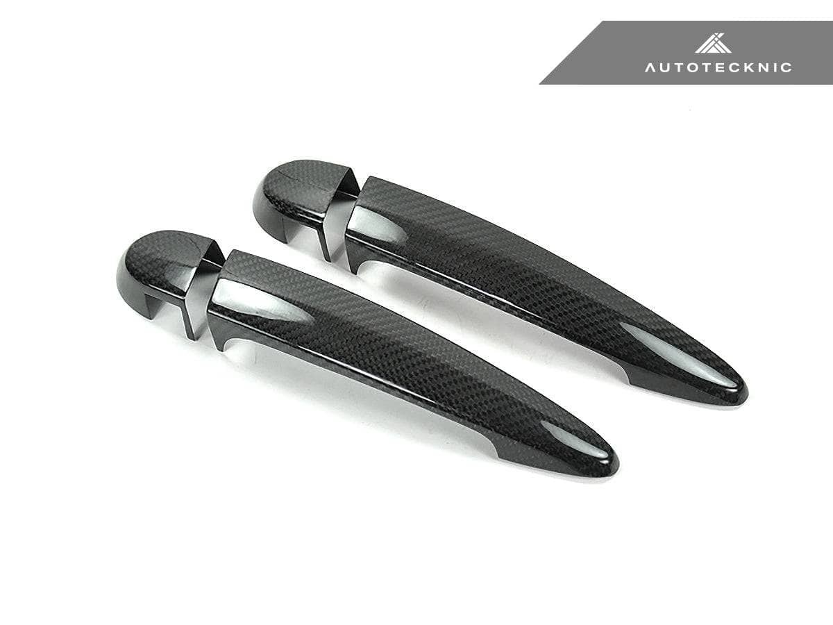 Kies-Motorsports AutoTecknic USA AutoTecknic Dry Carbon Fiber Door Handle Trims - BMW E90/ E92/ E93 M3