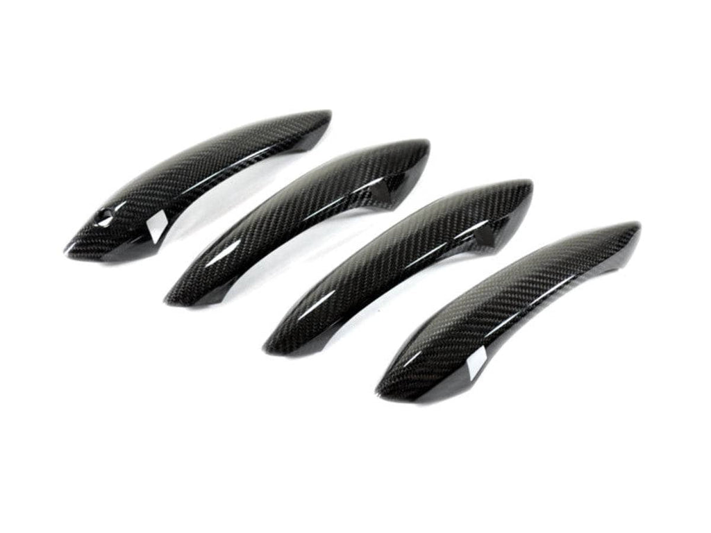 Kies-Motorsports AutoTecknic USA AutoTecknic Dry Carbon Fiber Door Handle Trims - BMW F10 5-Series | F06/ F12/ F13 6-Series | F01 7-Series