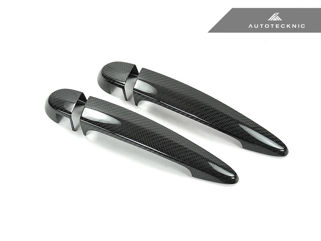 Kies-Motorsports AutoTecknic USA AutoTecknic Dry Carbon Fiber Door Handle Trims - BMW F22/ F23 2-Series