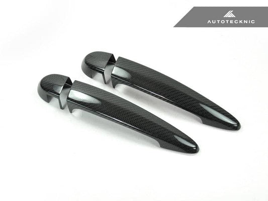 Kies-Motorsports AutoTecknic USA AutoTecknic Dry Carbon Fiber Door Handle Trims - F22/ F23 2-Series