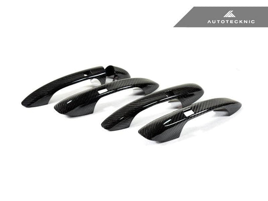 Kies-Motorsports AutoTecknic USA AutoTecknic Dry Carbon Fiber Door Handle Trims - Mercedes-Benz W205 | W213 | W222