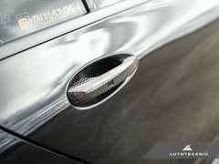 Kies-Motorsports AutoTecknic USA AutoTecknic Dry Carbon Fiber Door Handle Trims - Mercedes-Benz W205 | W213 | W222